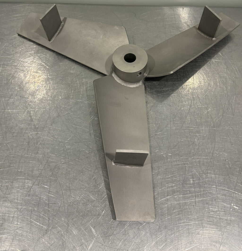 Promix Mixing Impeller 3 Blade W/ Fins NEW! FREE SHIPPING!