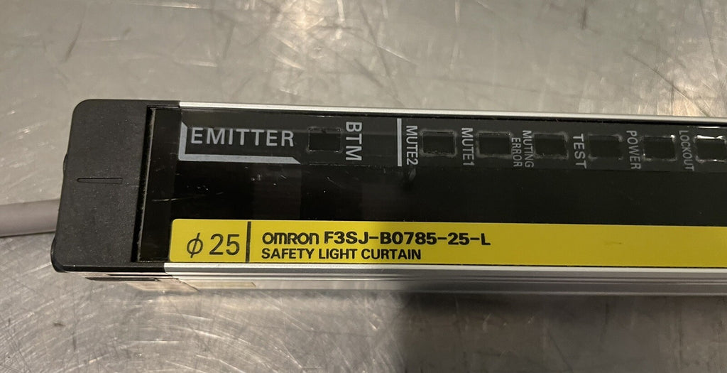 Omron F3SJ-B0785-25-L Safety Light Curtain Emitter NEW! FREE SHIPPING!