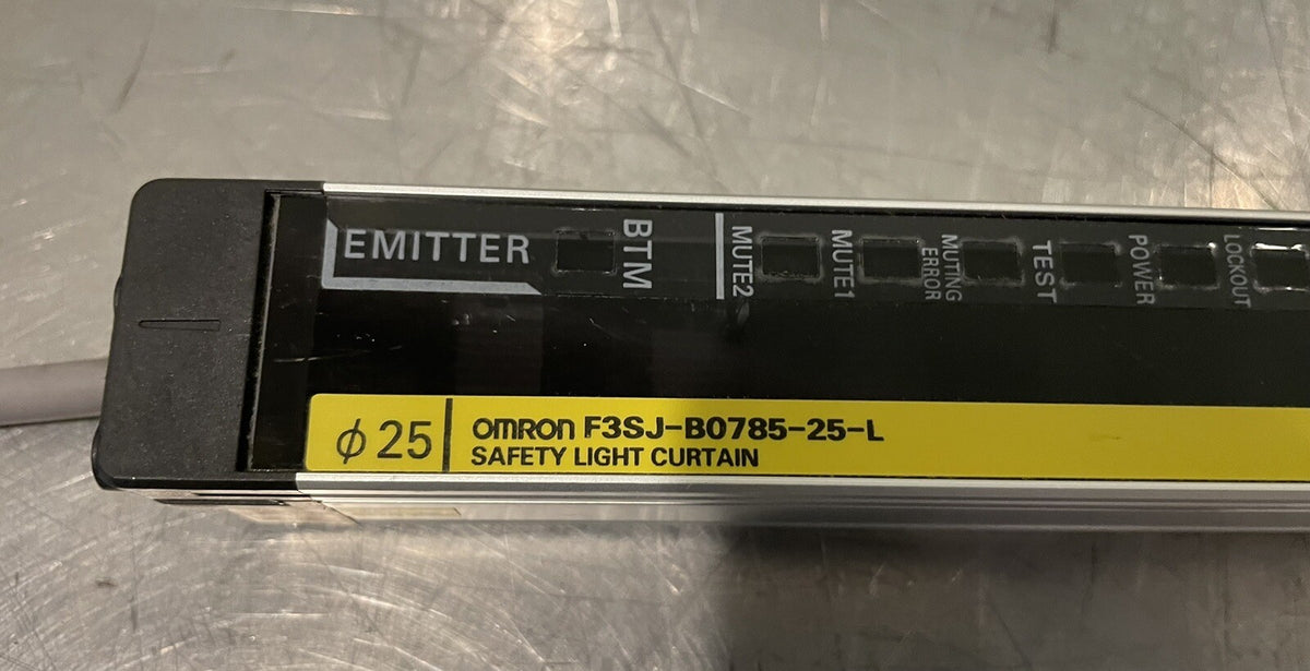 Omron F3SJ-B0785-25-L Safety Light Curtain Emitter NEW! FREE SHIPPING!