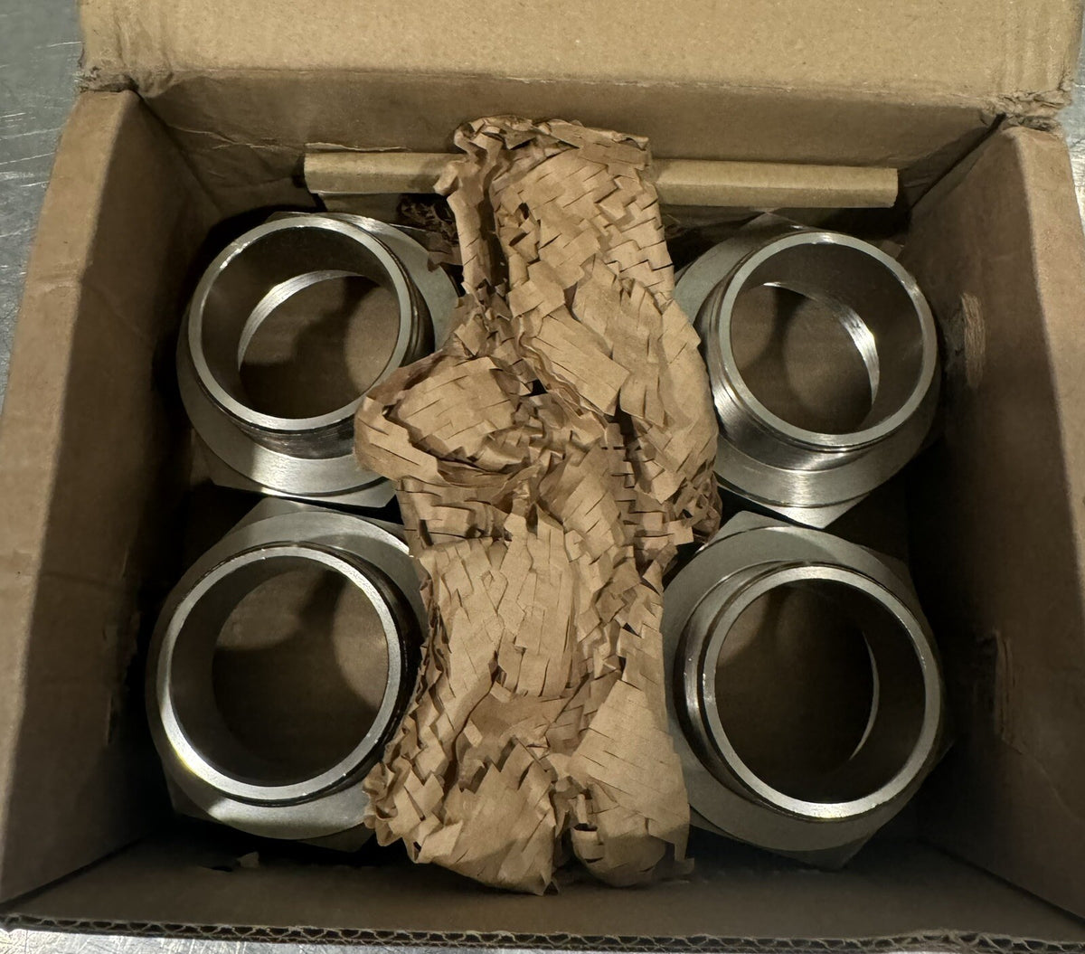 Eaton Crouse Hinds ADU113435 2” NPT X 2.5” NPT Nickel Plated Brass Fitting NEW!
