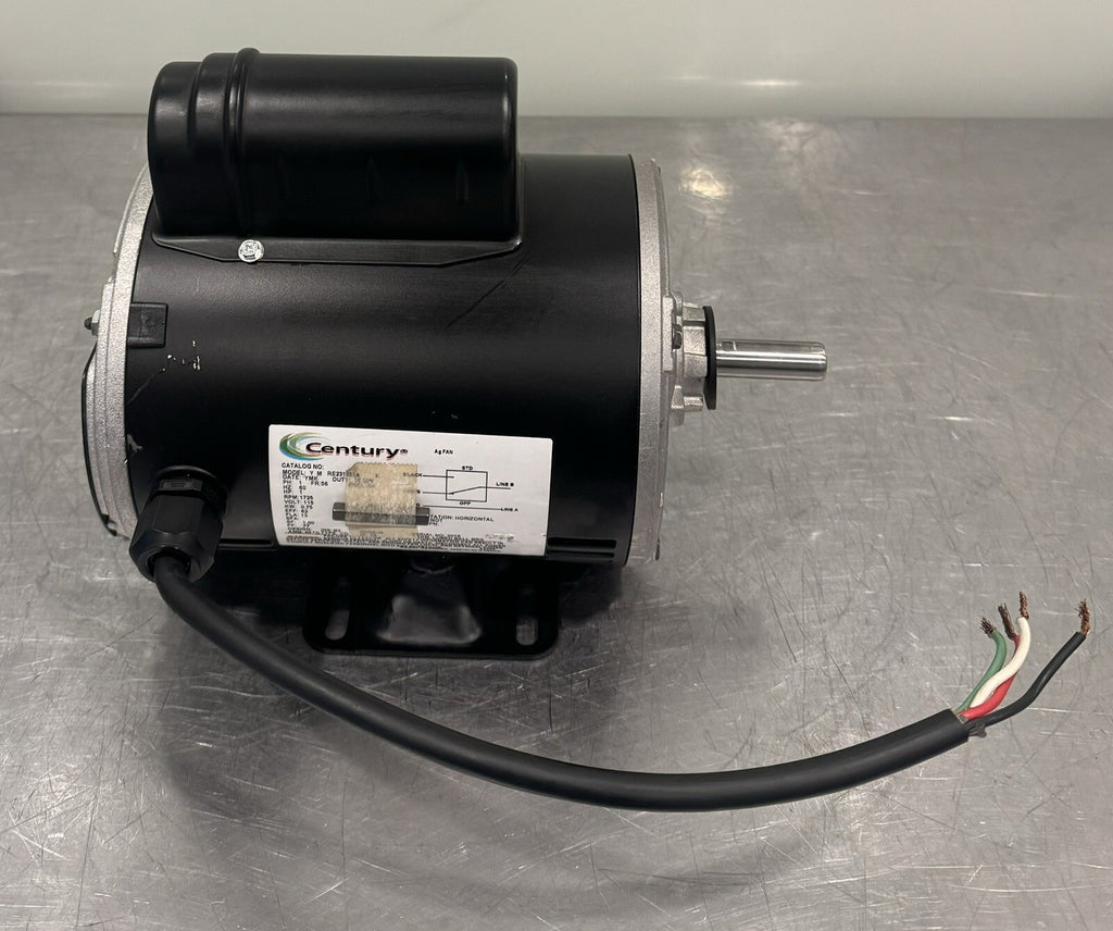 Century Y M RE231321A Motor 1HP 1725 RPM 115V 56 Frame Farm Duty NEW!