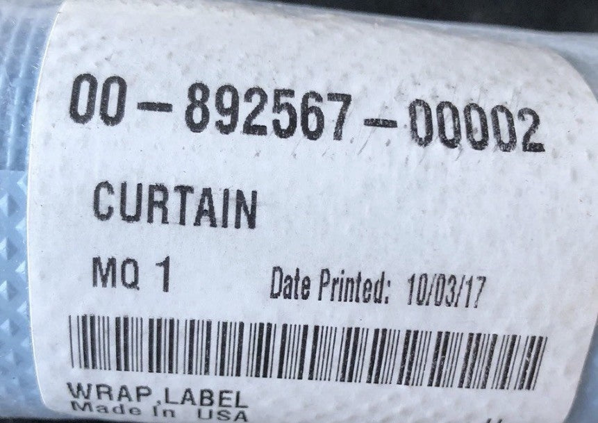 Hobart 00-892567-00002 6” HTS Splash Curtain NEW