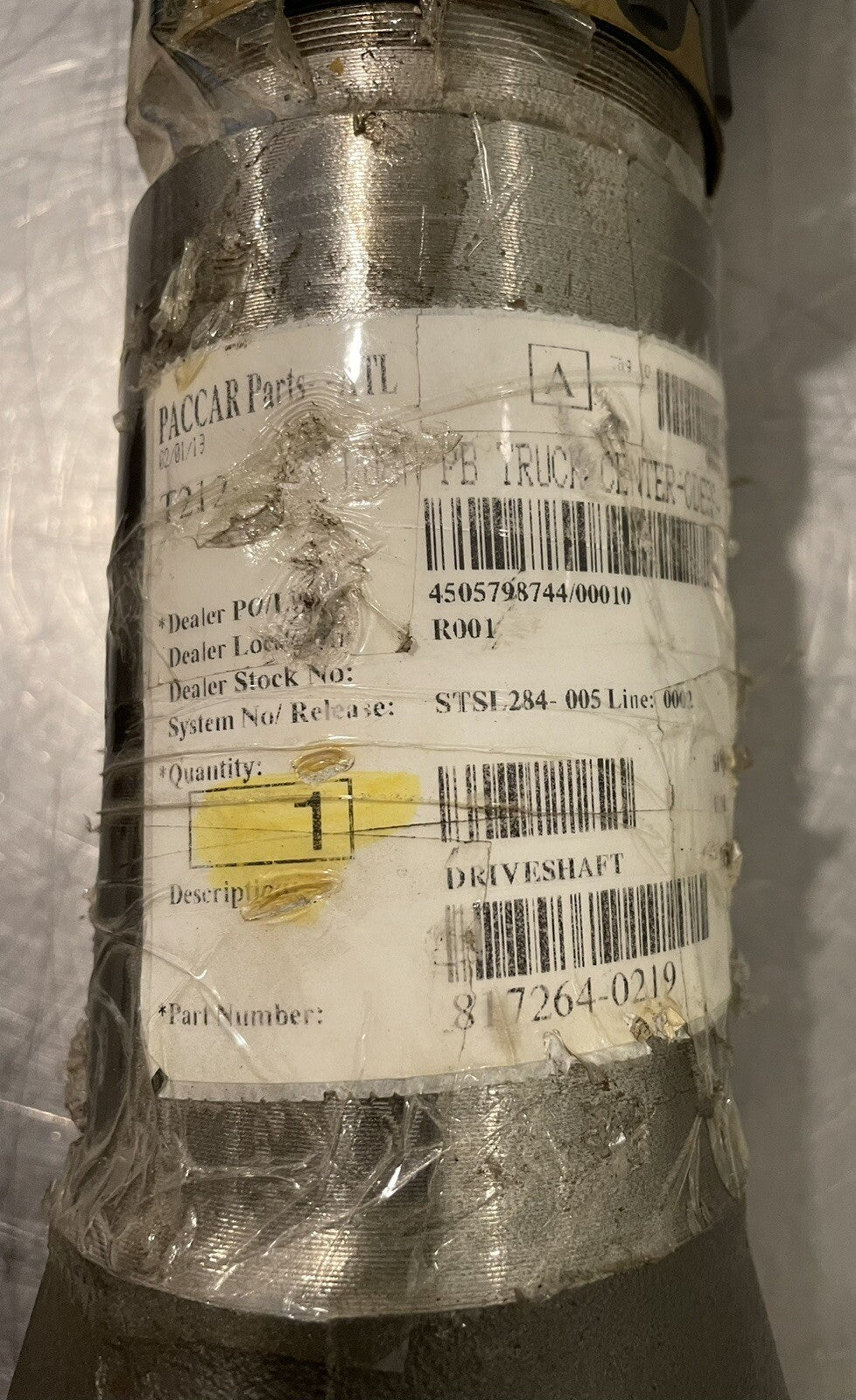 Dana Spicer 817264-0219 Morrow Driveshaft NEW! FREE SHIPPING!