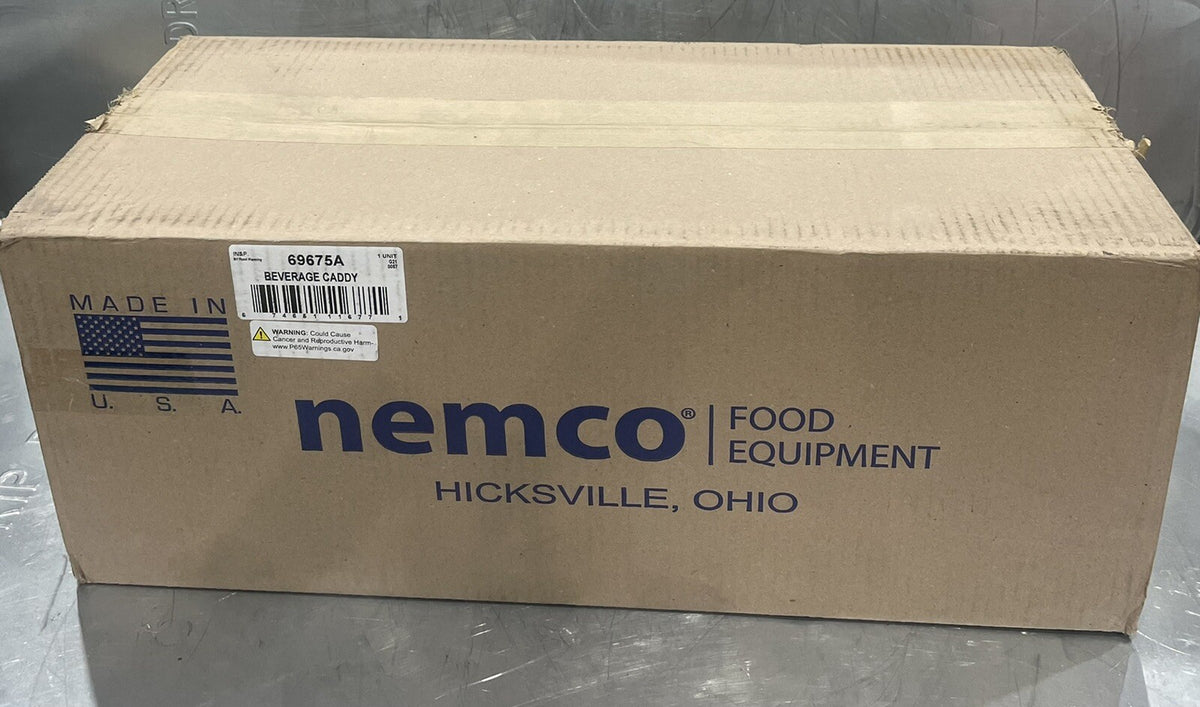 Nemco 69675A Beverage Caddy Restaurant Condiments Silverware Green NEW IN BOX!