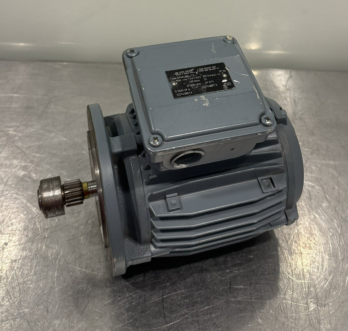Emod DFMU80L/12 Electric Motor IP55 3 Phase 0-600 RPM NEW! FREE SHIPPING!