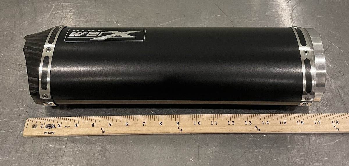 Pipe Werx Exhaust Can Silencer Tip NEW IN BOX! FREE SHIPPING!