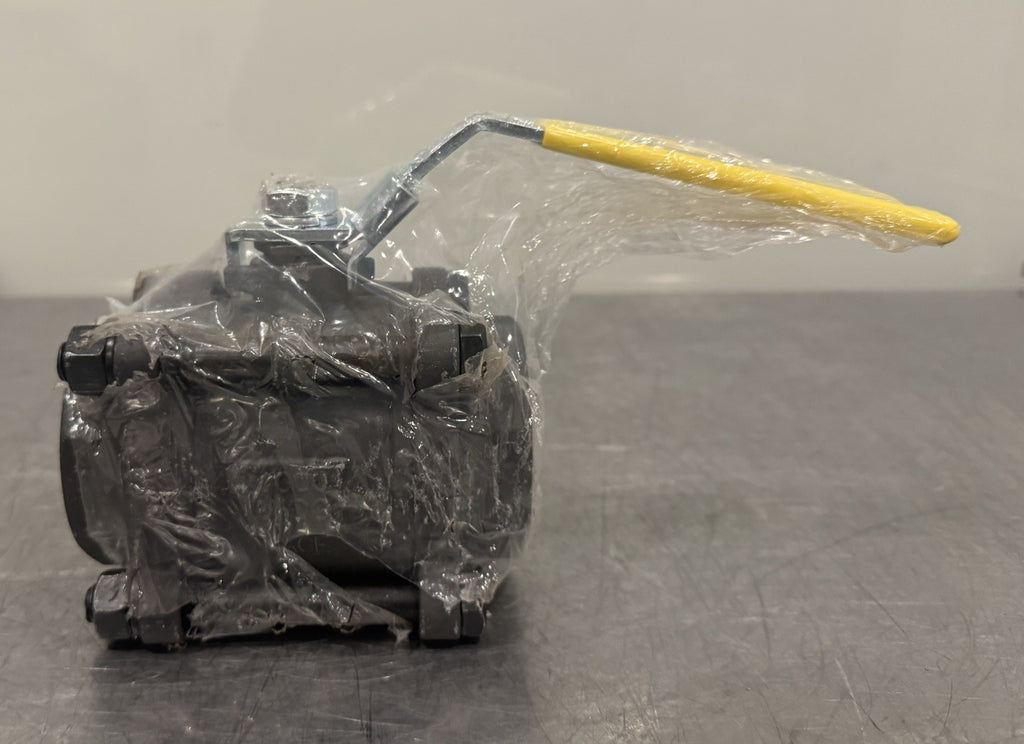Jomar S-CS-1000N-SS-4B Steel 2” Ball Valve Socket Weld 1000 WOG NEW!