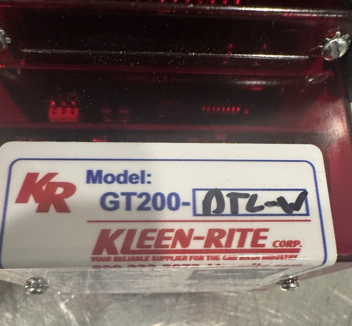 Kleen-Rite GT200-DTL-W Giga Timer ASSY NEW! FREE SHIPPING!