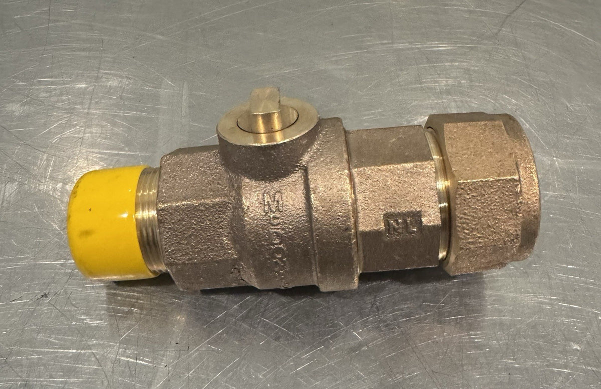 McDonald’s Curb Stop Shut Off Valve THREADED X Compression 300W NEW! SHIPS FREE!