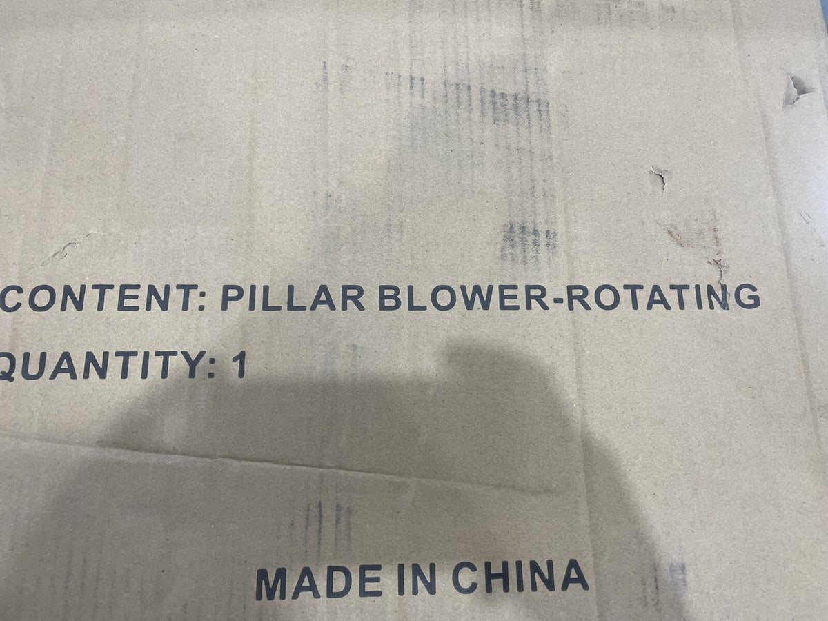 11M0311078 Rotating LED Pillar Blower 18” Diameter NEW! FREE SHIPPING!!