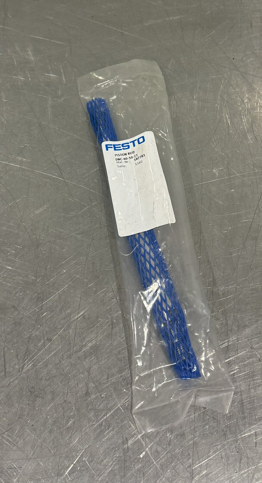 Festo 187783 Piston Rod Cylinder Rod DNC-40-50-ET NEW! FREE SHIPPING!