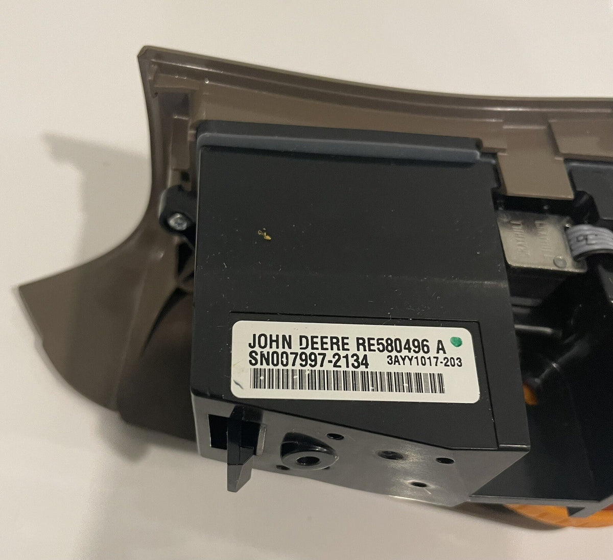 John Deere RE580496 Engine Speed Control Panel NEW! FREE SHIPPING!