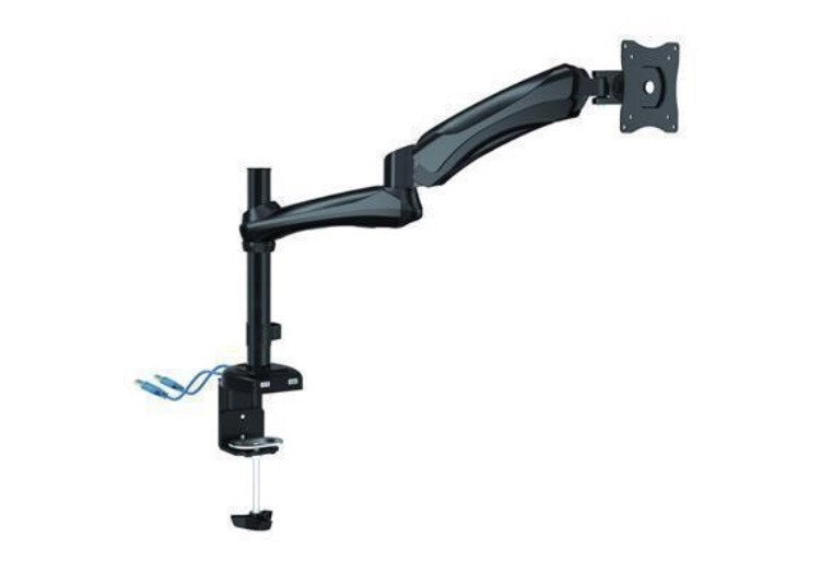 Brateck LDT05-C012U Ergotech Monitor Desk Mount With USB Port BRAND NEW