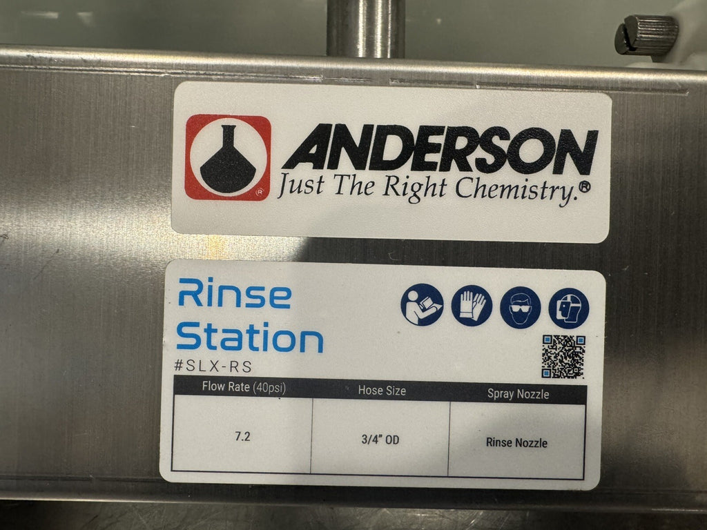 Anderson Rinse SLX-RS Sanitizer SLX-VS (V54) Foamer SLX-VF (V14) Combo NEW!