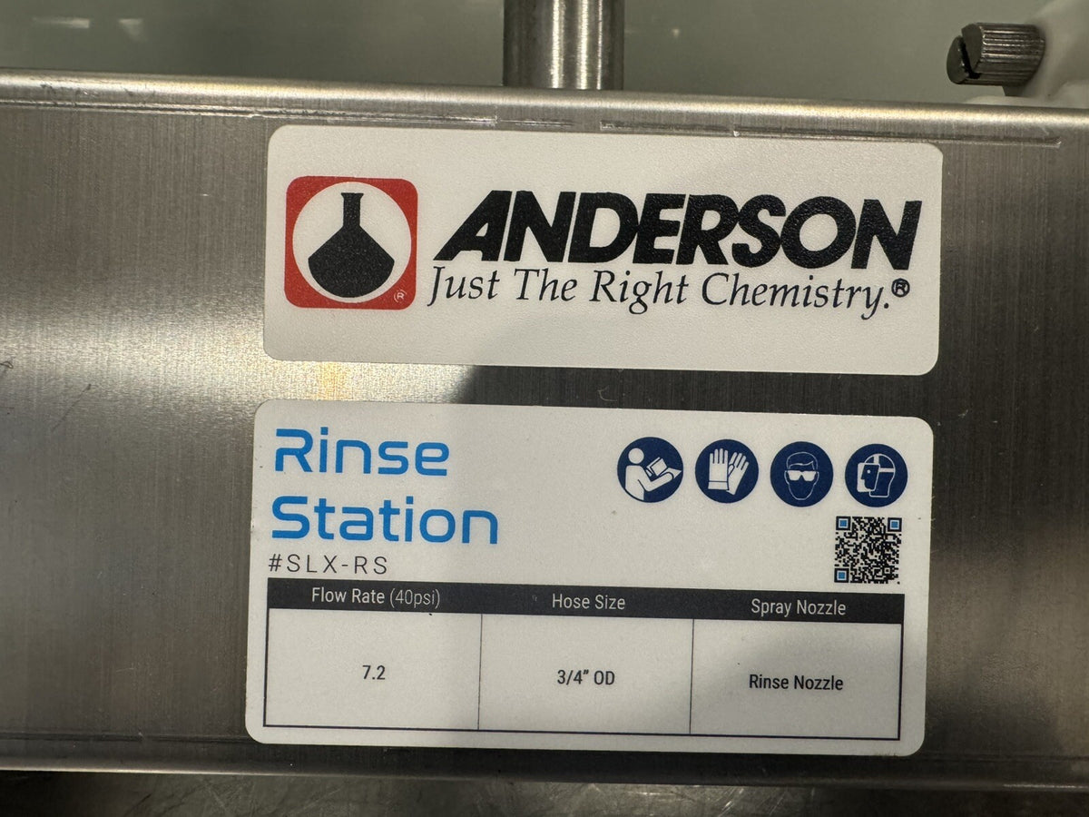 Anderson Rinse SLX-RS Sanitizer SLX-VS (V54) Foamer SLX-VF (V14) Combo NEW!