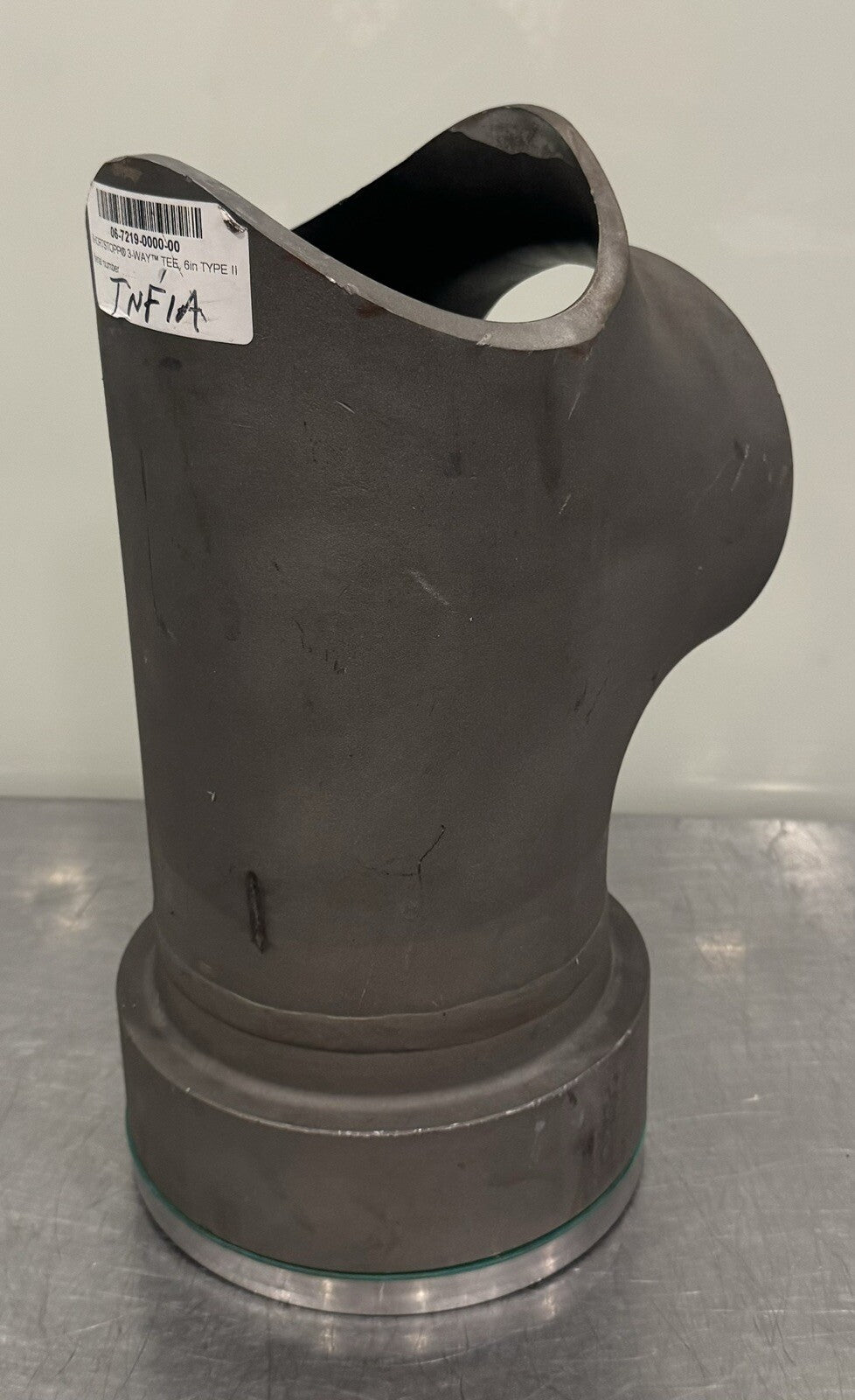 06-7219-0000-00 Shortstopp 3-Way Tee 6” Type II NEW! FREE SHIPPING!