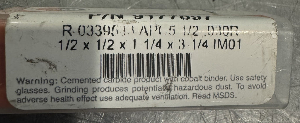 Imco R-0339533 Carbide 9177597 Mill Bit 0339533 NEW! FREE SHIPPING!