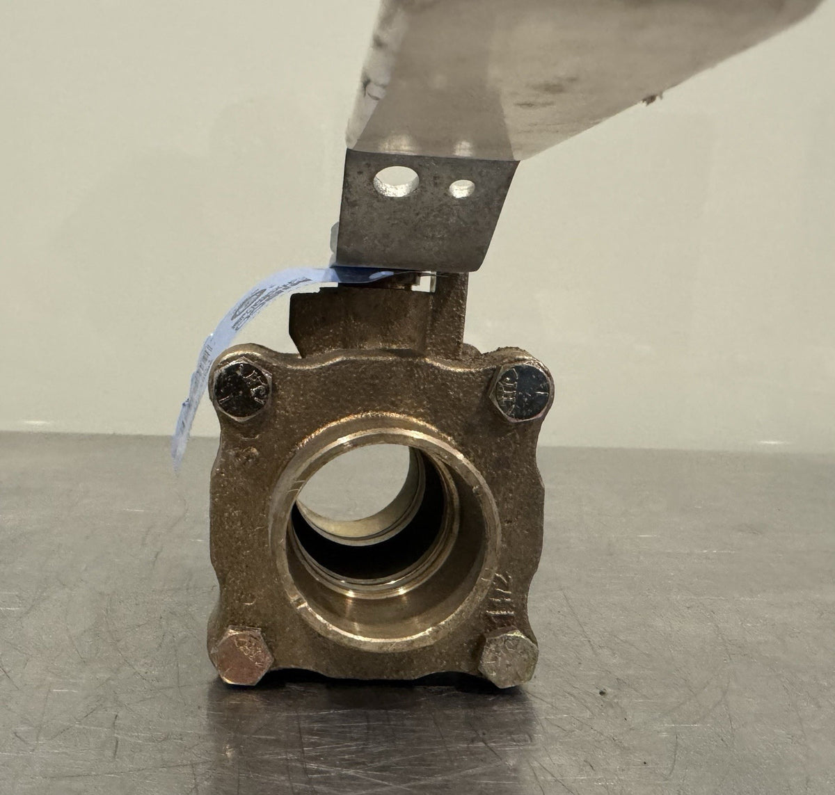 Nibco S595Y-LF 1-1/2” Full Port Ball Valve Bronze 1.5” Female Solder NEW!