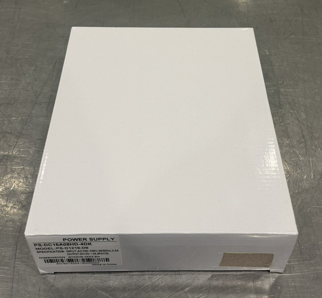 PC-DC16A08HD-4DK IC Realtime Power Supply 8 Channel NEW IN BOX! FREE SHIPPING!