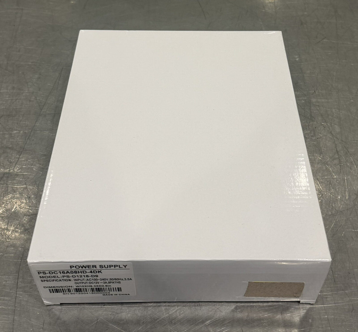 PC-DC16A08HD-4DK IC Realtime Power Supply 8 Channel NEW IN BOX! FREE SHIPPING!