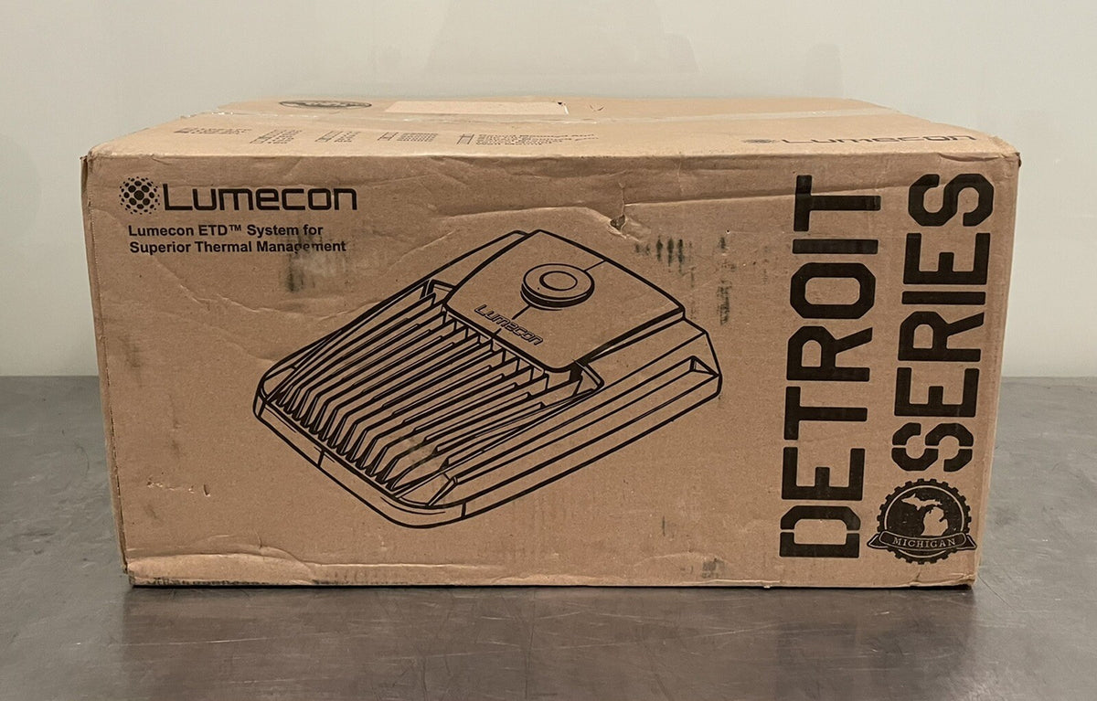 Lumecon Detroit LDS-SFL 110W 16,000 Lumens Slip Fitter Bronze Flood Light NEW!