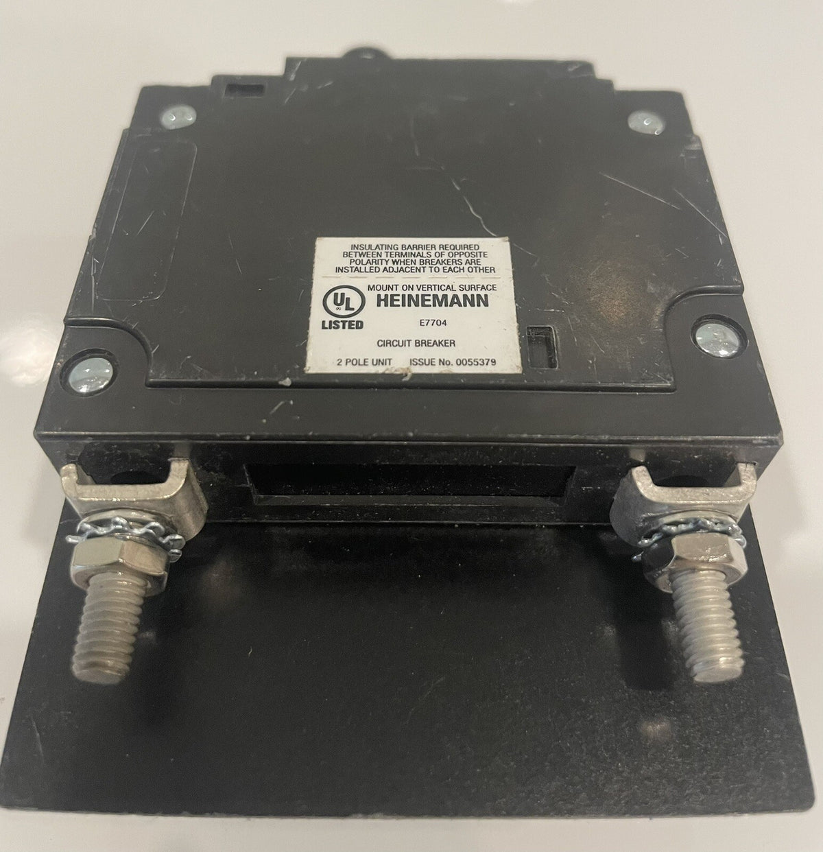 Heinemann AM2R-D3-LC07D-DU Circuit Breaker 10 Amp 2 Pole NEW! FREE SHIPPING