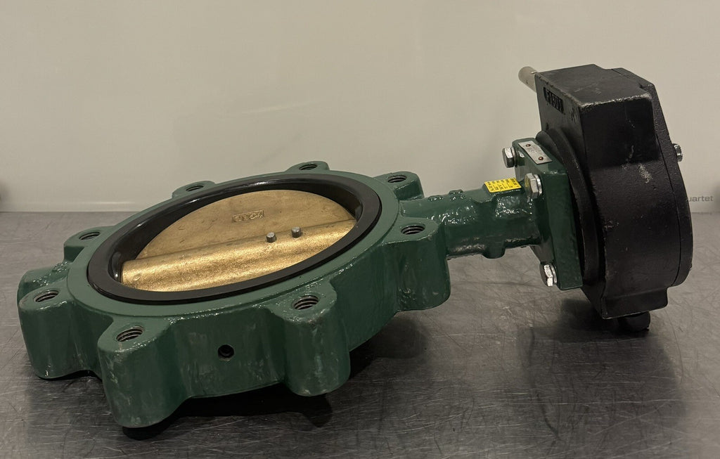 Center Line 8” Butterfly Valve 200 Series Disc AL BRZ 200 PSI NO HANDLE! 