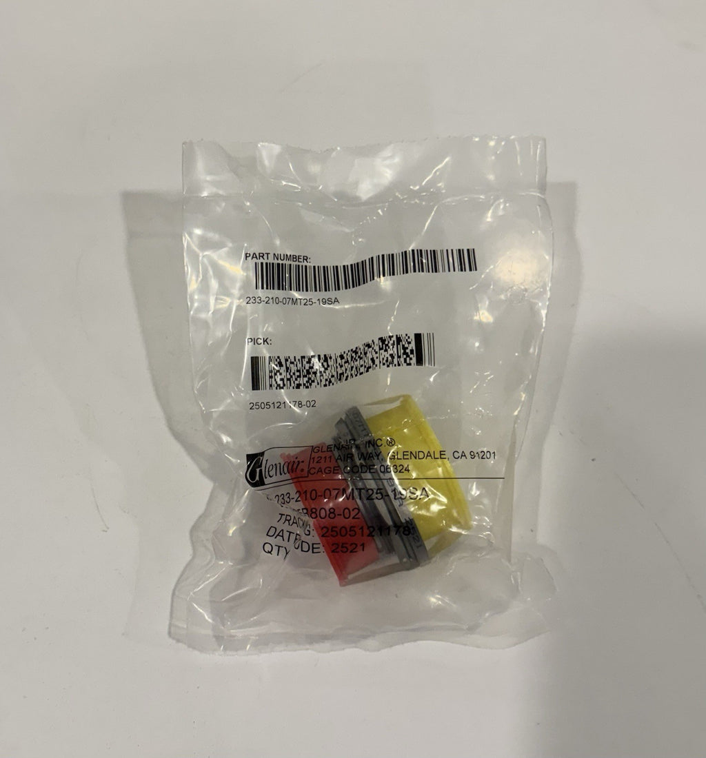 Glenair 233-210-07MT25-19SA MIL Spec Connector Circular NEW! FREE SHIPPING!