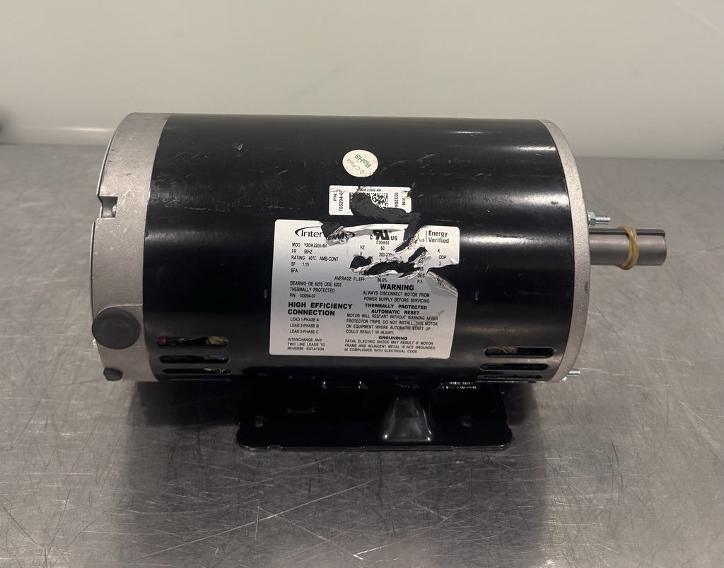 Interlink YSDK2200-4H Blower Motor 3HP 200-230V 103204-07 NEW! FREE SHIPPING!