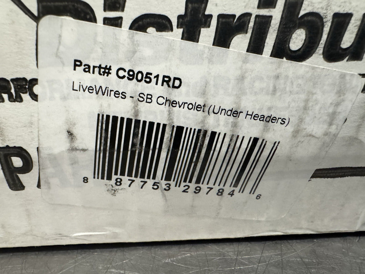 C9051RD Performance Distributors Livewires Spark Plug Wires Chevrolet NEW IN BOX
