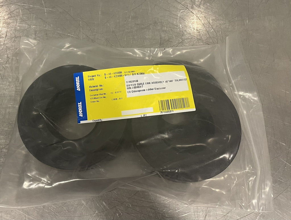 Andritz Buffer Cable Link Assembly 40"/48" Tolhurst MM A8000347 NEW!