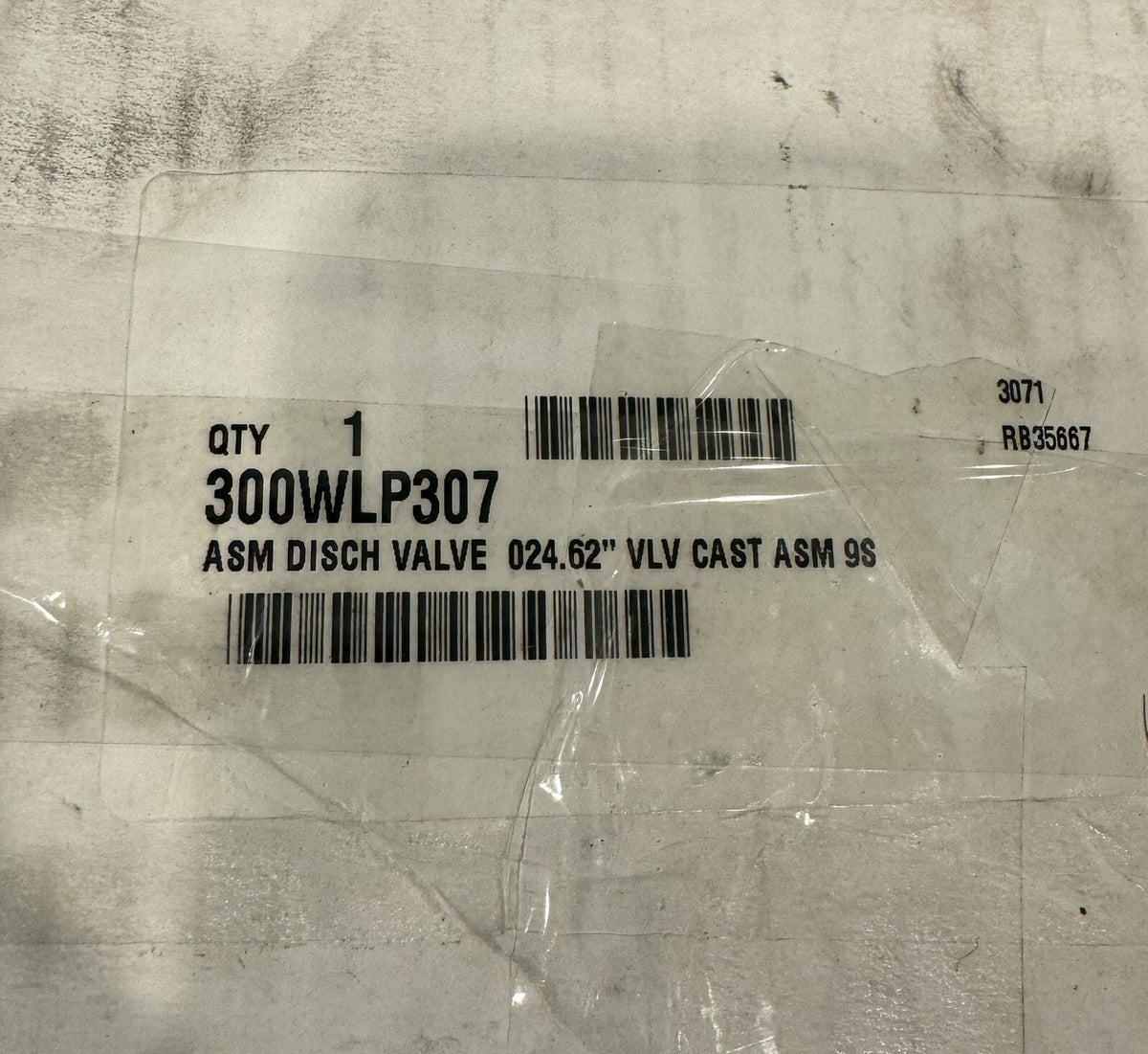 300WLP307 ASM Discharge Valve 024.62 Gardner Denver NEW IN BOX! FREE SHIPPING!