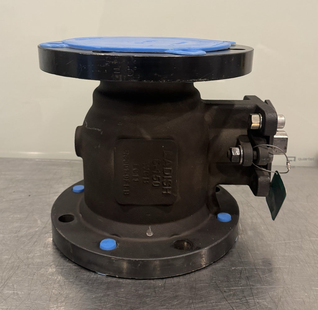 Ladish 6" Ball Valve WCB Class 150 CF8M Flanged NEW! NO HANDLE! SHIPS FREE!