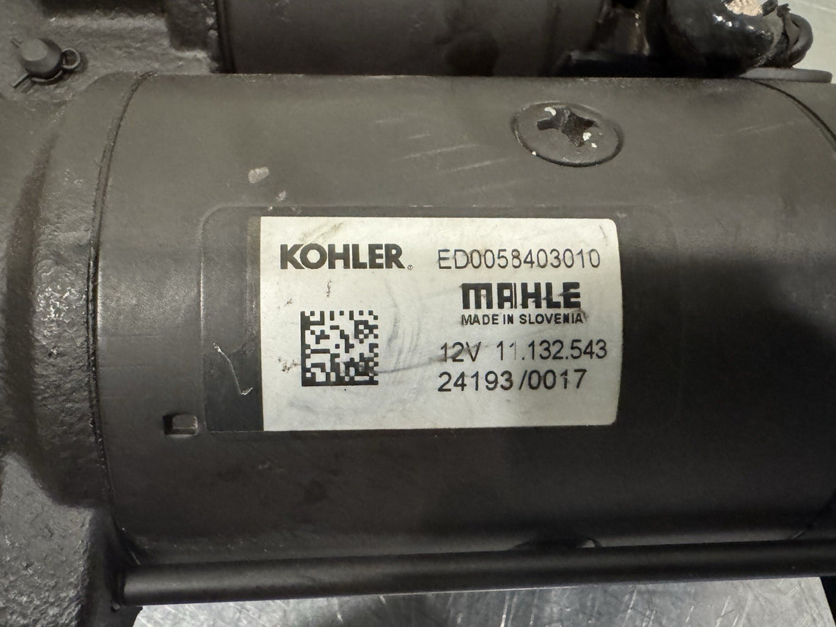 Kohler ED0058403010 Starter 12V Tractor Mahle 11.132.543 NEW! SHIPS FREE!
