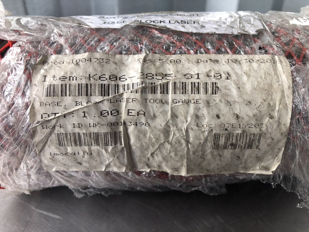 K606-2855-01-01 Base Block Laser Tool Gauge NEW!! FREE SHIPPING!!