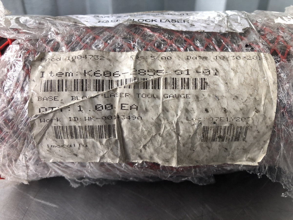 K606-2855-01-01 Base Block Laser Tool Gauge NEW!! FREE SHIPPING!!