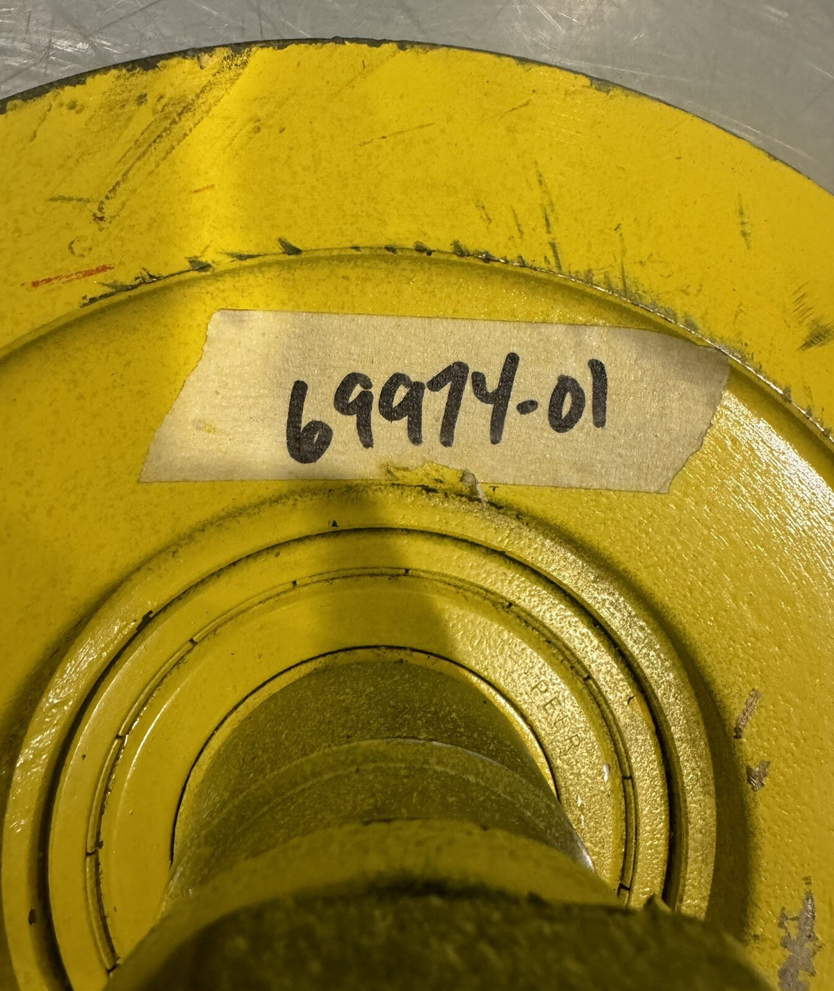 69974-01 Crane Wheel Shaft Yellow NEW! FREE SHIPPING!