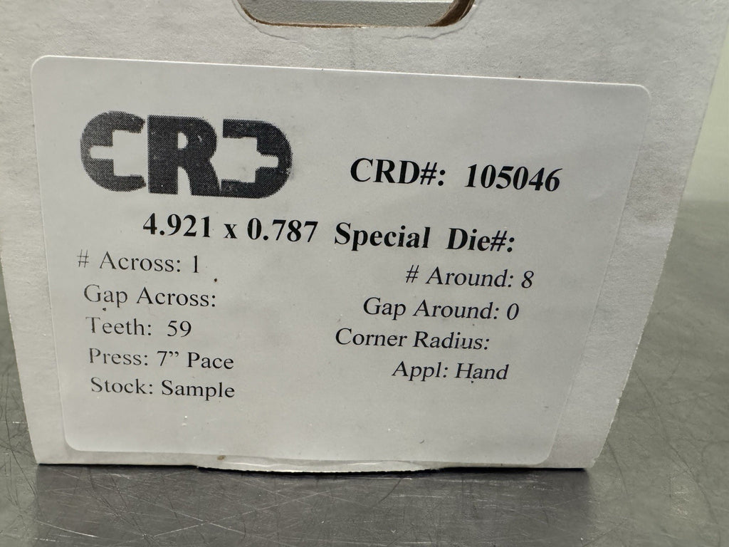 CRD 105046 Special Die 4.921 x 0.787 NEW IN BOX! FREE SHIPPING!