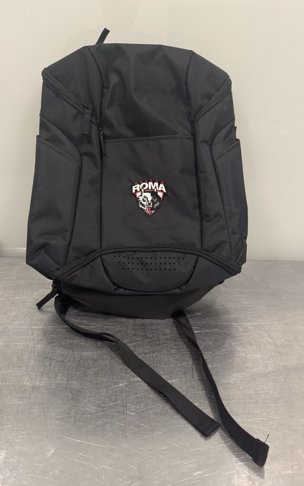 Dallas Roma FC Team Backpack Black Soccer Futbol NEW! FREE SHIPPING!