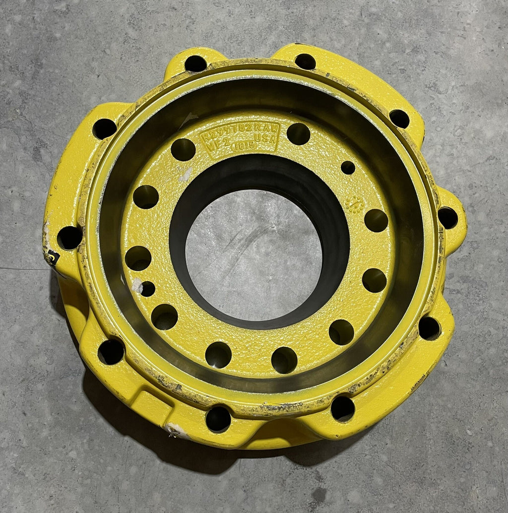 John Deere R299784 Hub ASSY Dual Hub Genuine Yellow NEW! FREE SHIPPING!