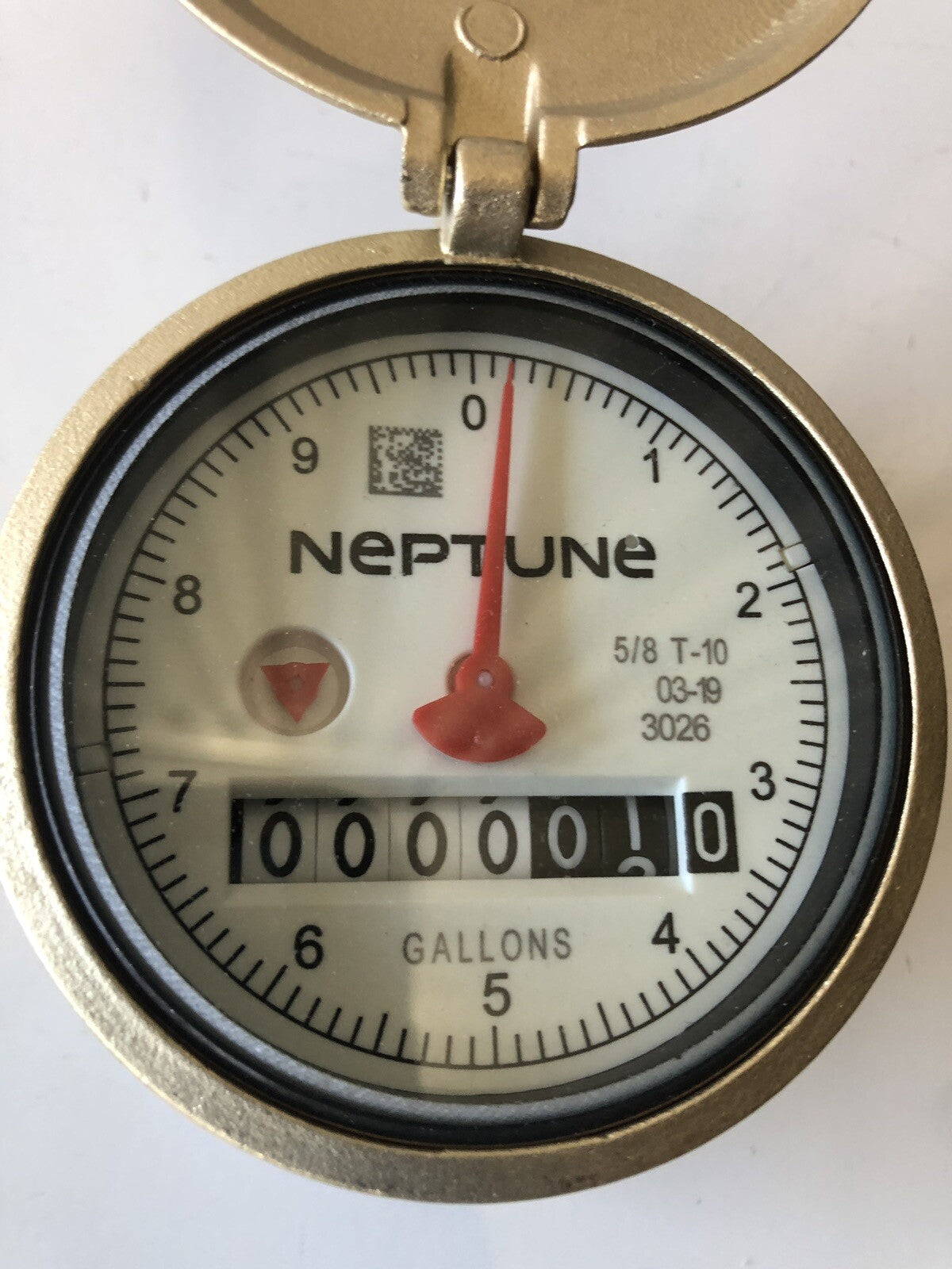 Neptune 3026 5/8 T-10 03-19 Brass Meter NEW!!! FREE SHIPPING!!!