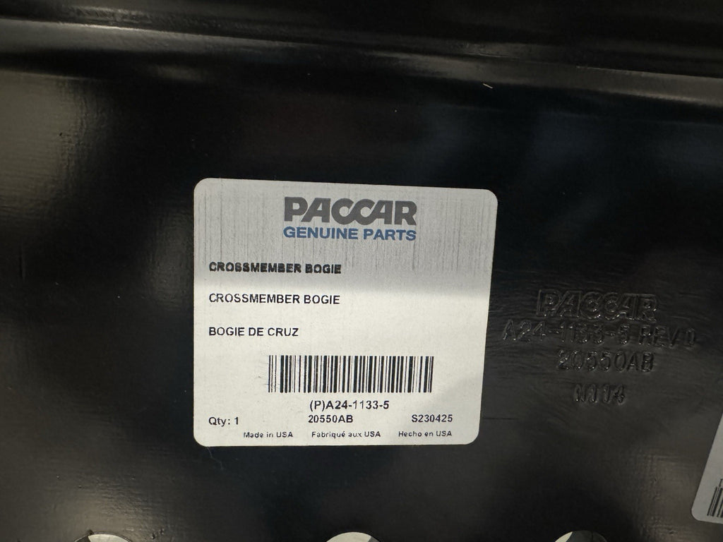 Paccar A24-1133-5 Cross Member Bogie Genuine 20550AB NEW! FREE SHIPPING!