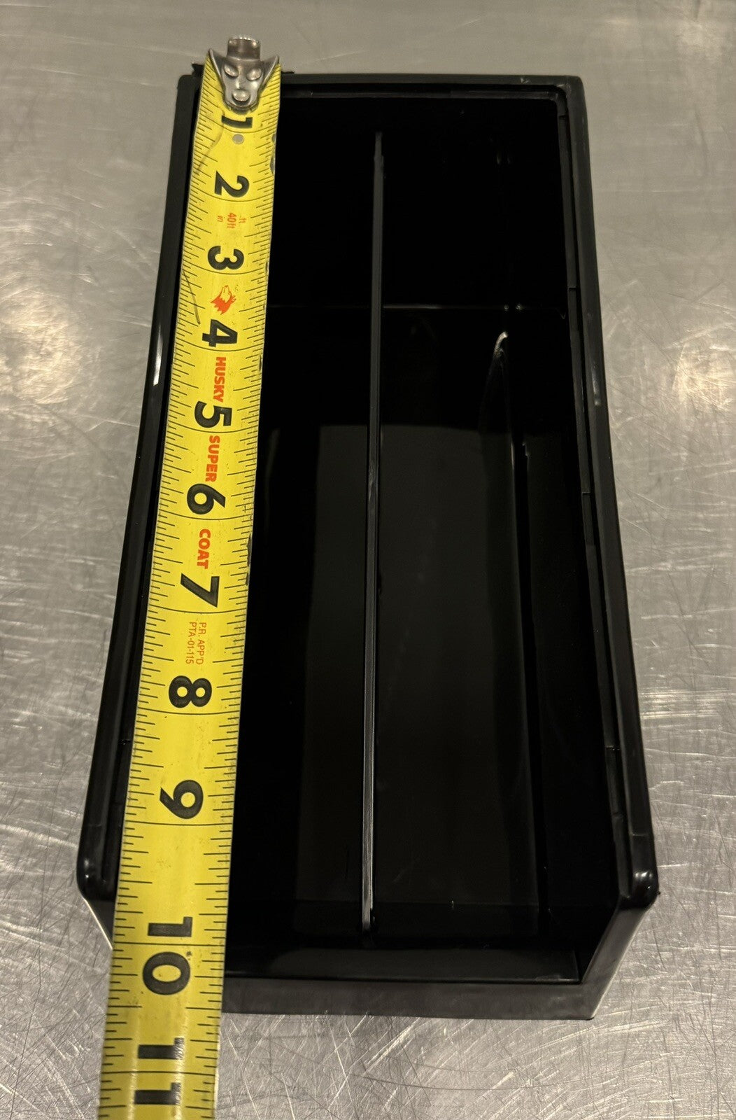 Franke Condiment Bin W/ Divider 12 PACK Black NEW IN BOX! FREE SHIPPING!