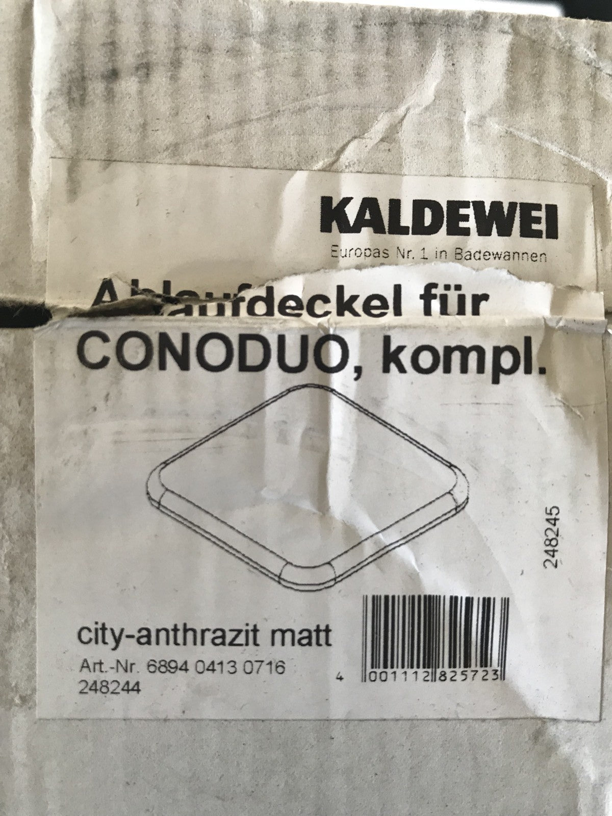 Kaldewei Drain System Garnitur CONO DUO Amerika 248244 286.028 NEW