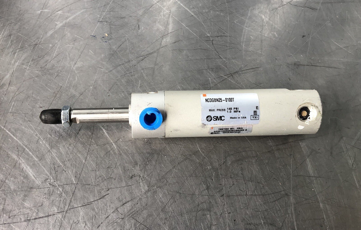 SMC NCDGBN25-0100T Air Cylinder Single Acting Single Rod NEW! FREE SHIPPING!!