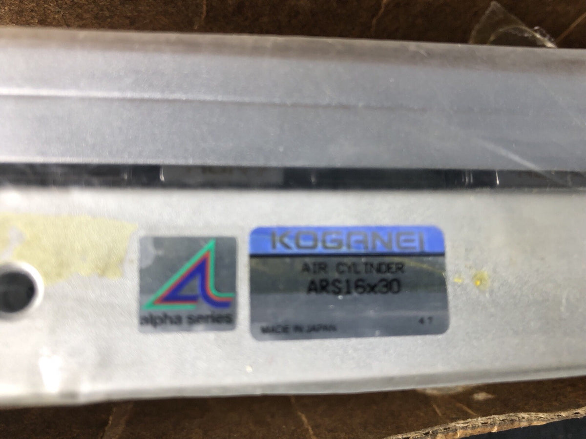 Koganei ARS16X30 Double Acting Standard Pneumatic Rod Slider Table Cylinder NEW
