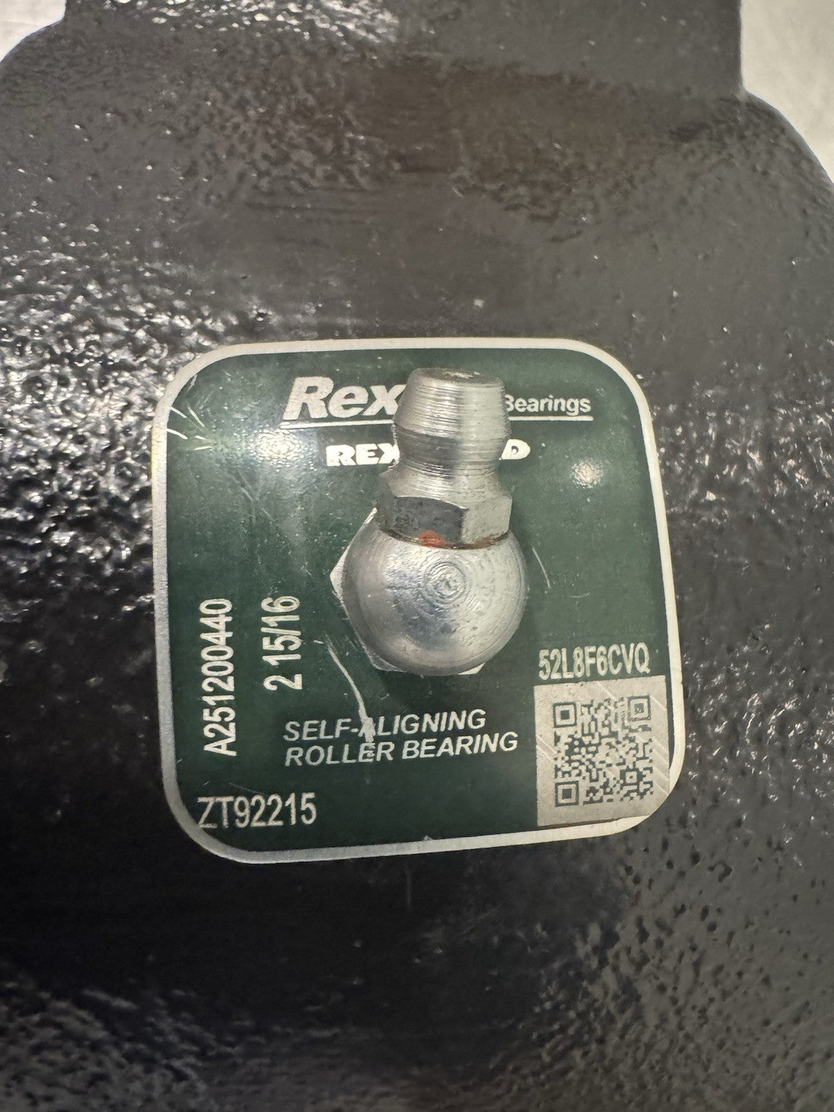 Rexnord ZT92215 Take-Up Roller Bearing 2-15/16” Bore NEW! FREE SHIPPING!