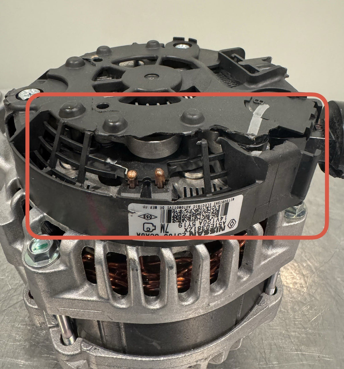 Nissan 23100-6CA0A Alternator Generator Altima NEW! FREE SHIPPING!