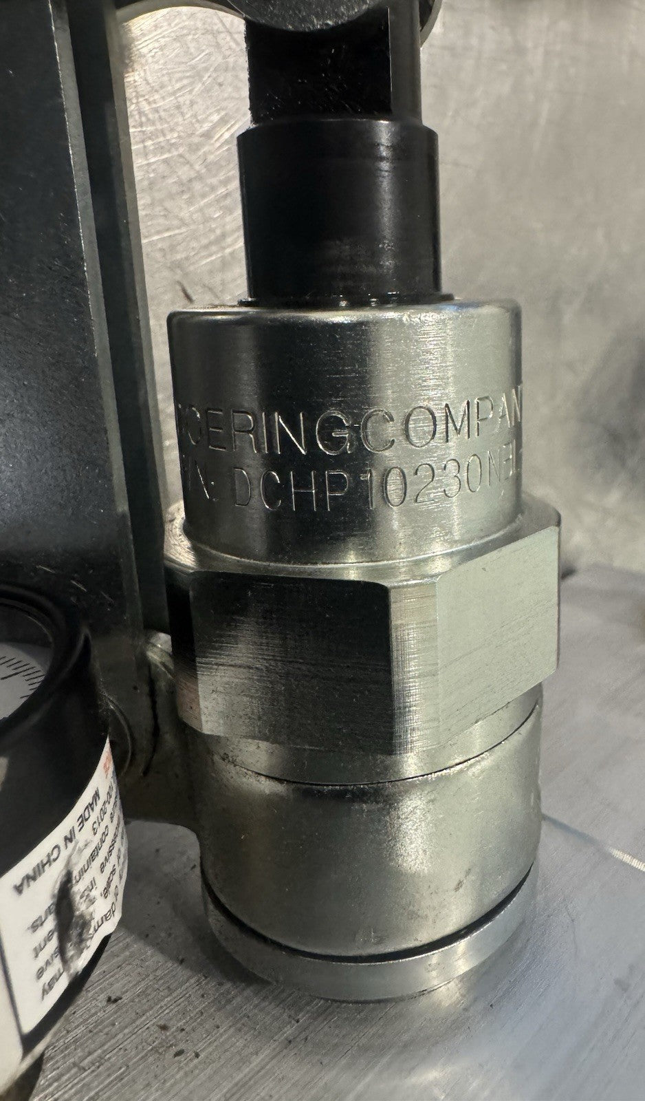 Doering B&W Hand Pump Valve DCHP10230NBL-B&W W/ Cylinder ACC-030-0015 NEW! 