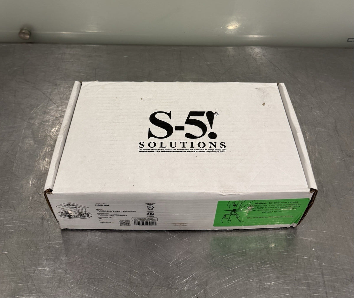 S-5 PV2MOPV2STOM8M8T PVKIT Mid Grab Minor Box 60 PACK NEW! FREE SHIPPING!